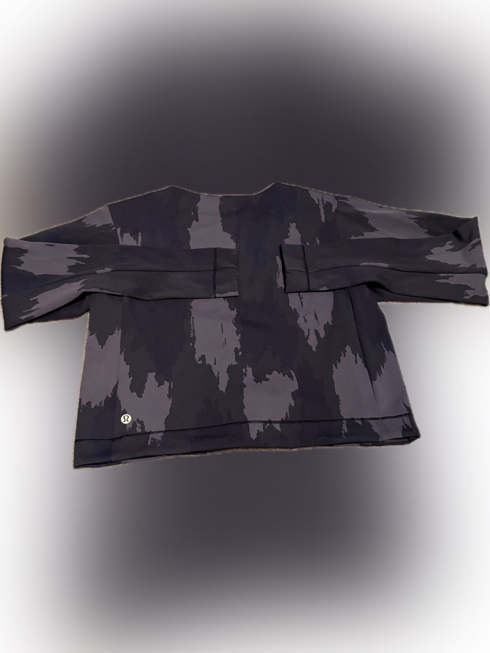 Lululemon Robert Geller Distressed Camo Jacquard Long Sleeve